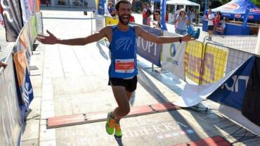 O Αλέξανδρος Μπόλιας τερμάτισε 2ος στον ημιμαραθώνιο του Ευρώτα